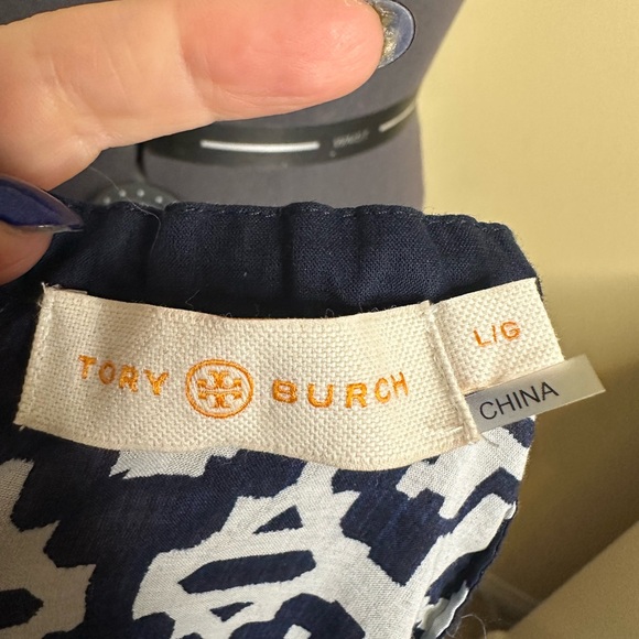 Tory Burch Candance  printed  cotton boho top - Picture 12 of 12